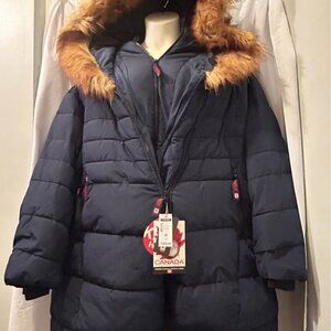 NWT Women’s Sz 3X Navy Canada Weather Gear Winter Coat Stylish